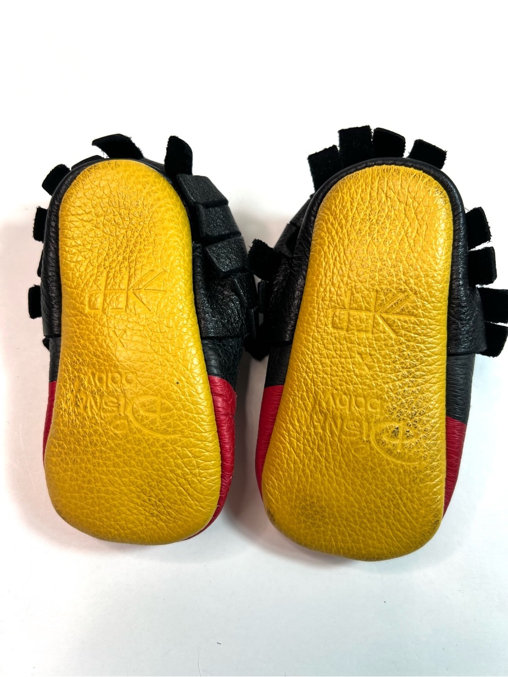 Freshly Picked Disney Baby Mickey Mouse Moccasins Size 3 - Picture 6 of 7